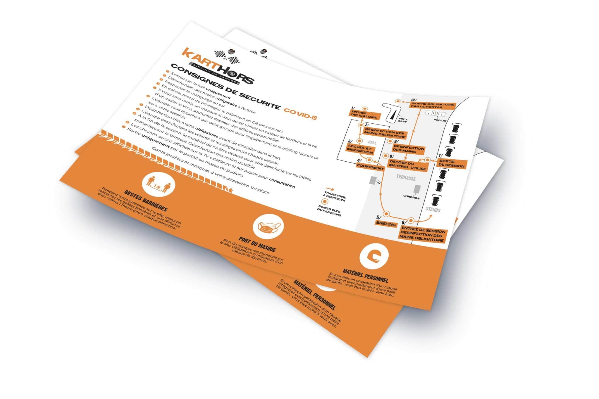 Réalisation affiche Karthors POPITA