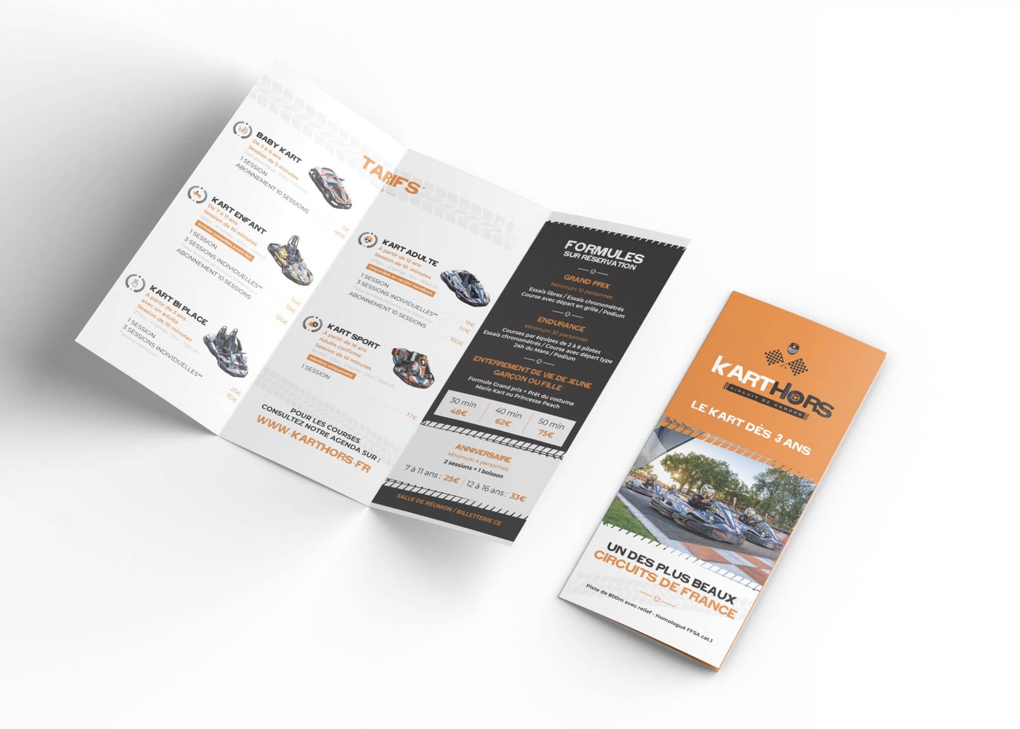 Création brochure Karthors par POPITA